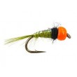 TG Tinsel Olive Hot Orange Nymph