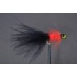 Long Shank Black & Red Leadhead