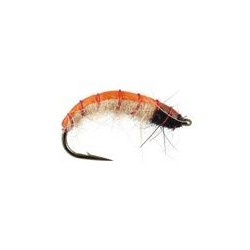 Czech Nymph Tan Red Ribbed