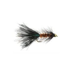 Wooly Bugger Orange Black